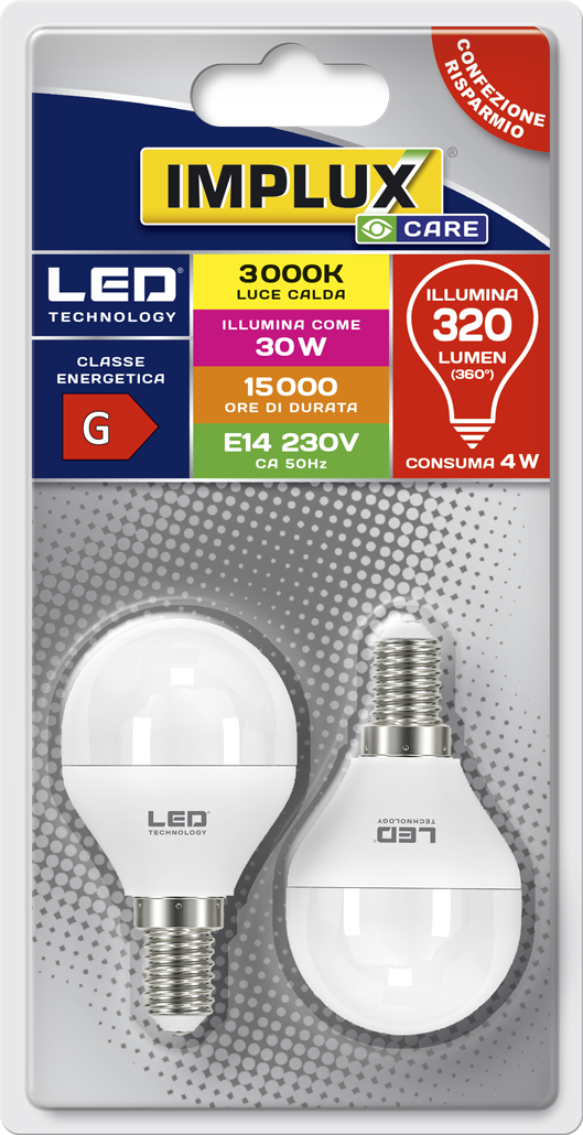 Implux - Lampadina LED B-LCG430
