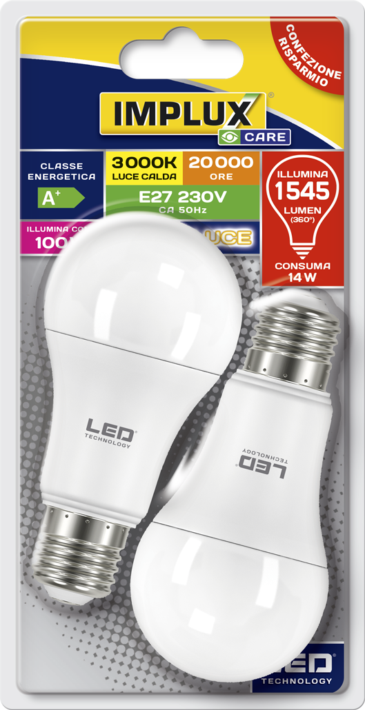 Implux - Lampadina LED B-LCG7100