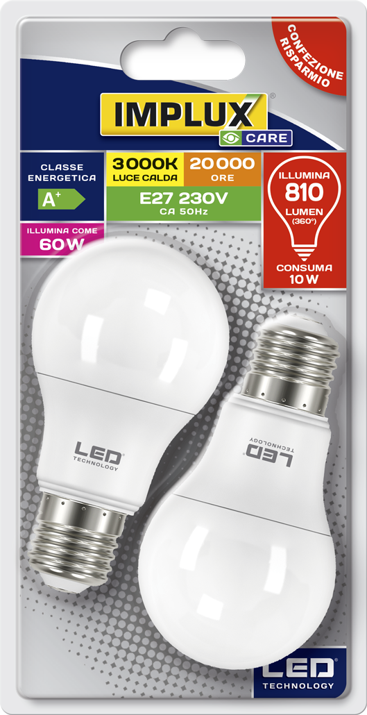 Implux - Lampadina LED B-LCG760