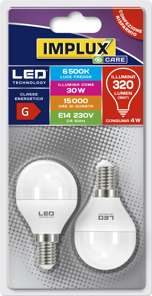 Implux - Lampadina LED B-LFG430