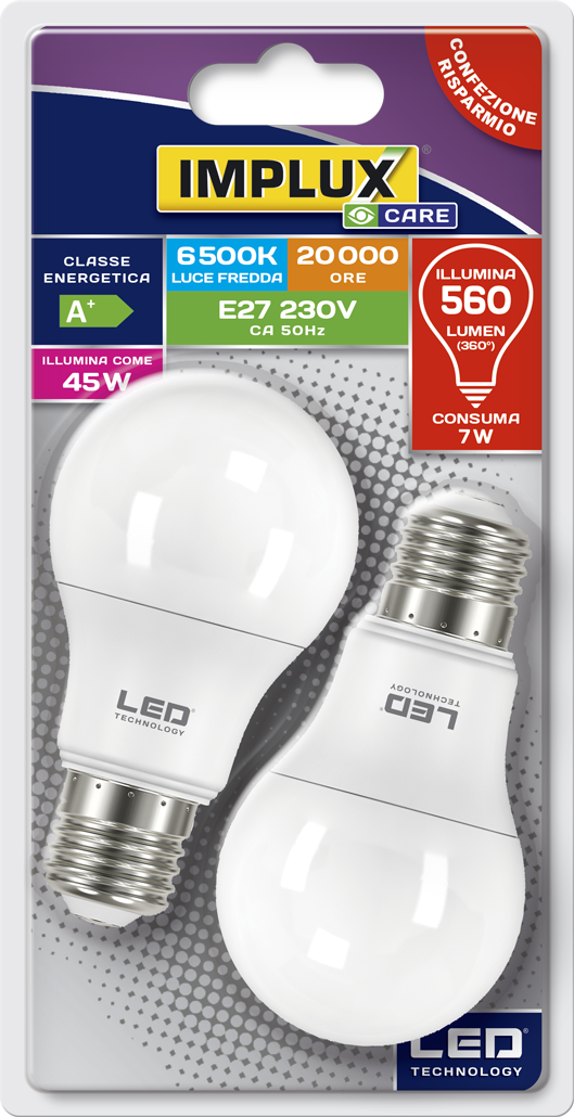 Implux - Lampadina LED B-LFG745