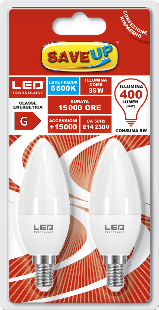 SAVEUP - Lampadina LED B-S-LFC435