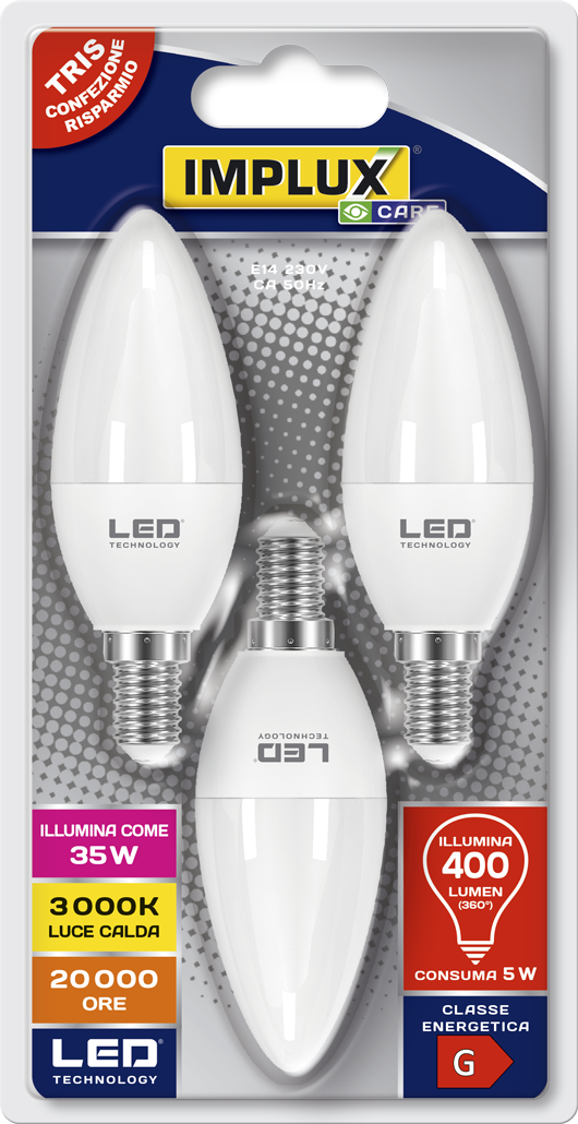 Implux - Lampadina LED C-LCC435