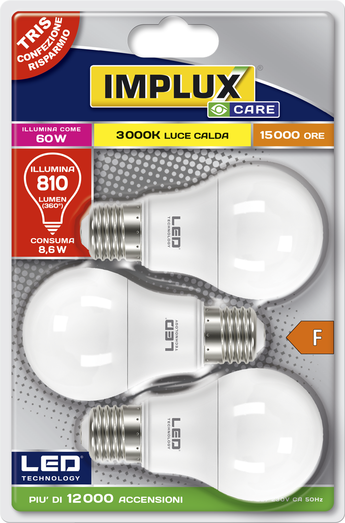 Implux - Lampadina LED C-LCG760.