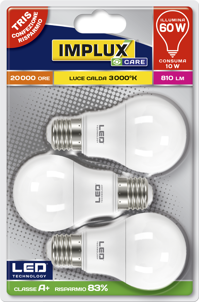 Implux - Lampadina LED C-LCG760