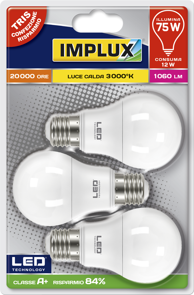 Implux - Lampadina LED C-LCG775