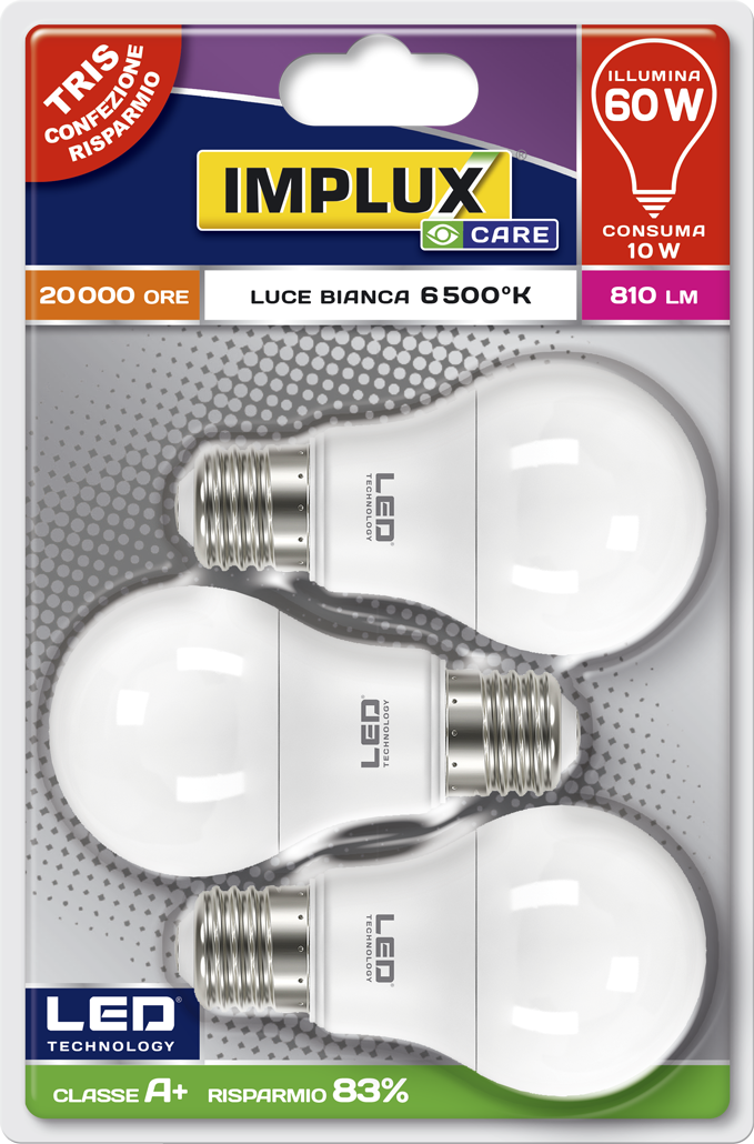 Implux - Lampadina LED C-LFG760