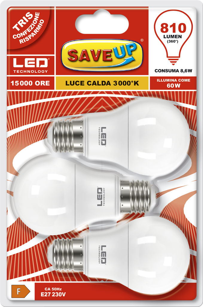 SAVEUP - Lampadina LED C-S-LCG760