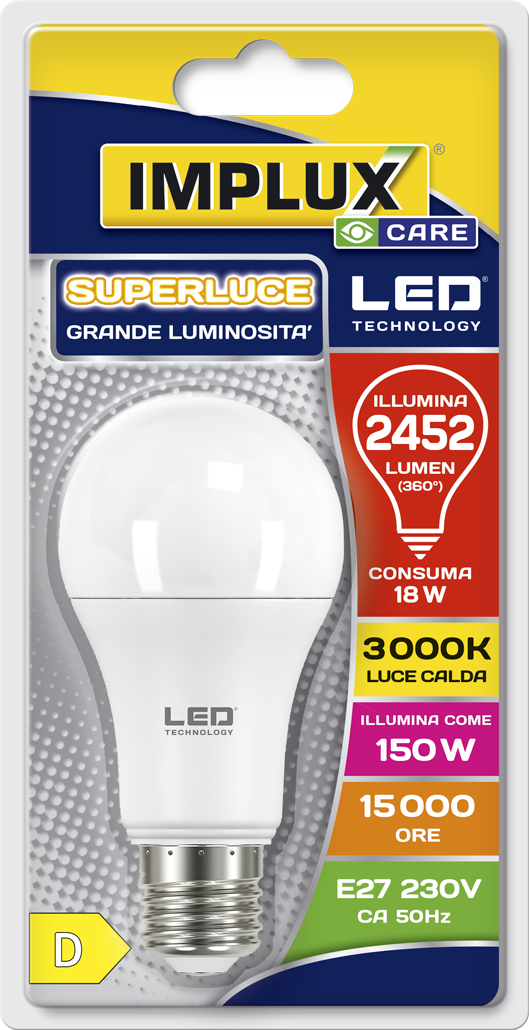 Implux - Lampadina LED L30A607150