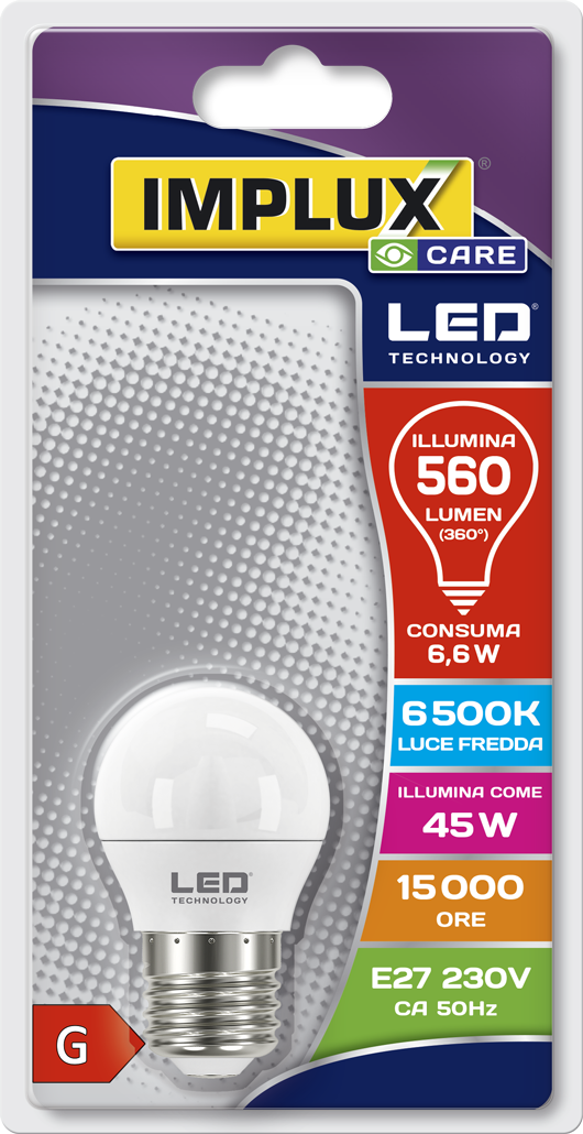 Implux - Lampadina LED L65G45745