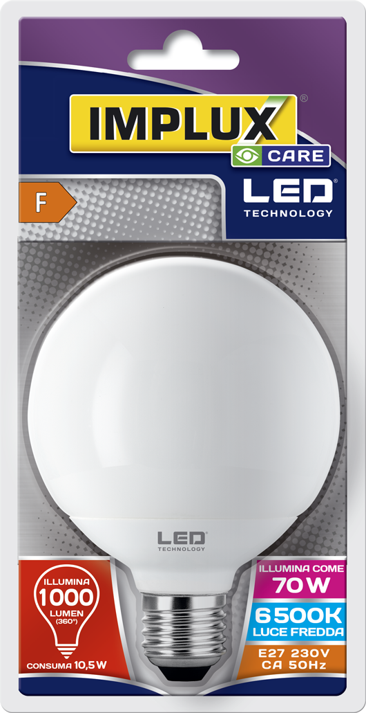 Implux - Lampadina LED L65G95770