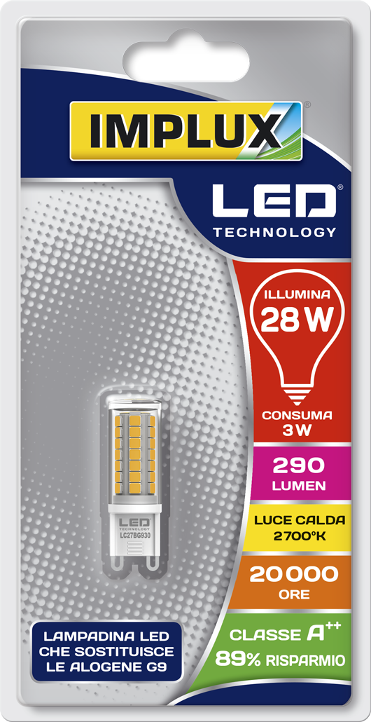 Implux - Lampadina LED LC27BG930