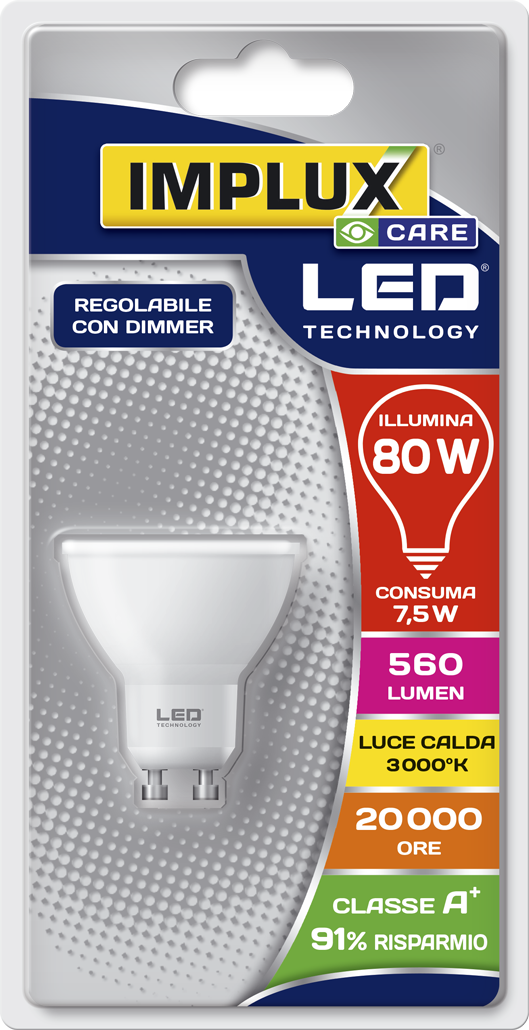Implux - Lampadina LED LC30FG108036D