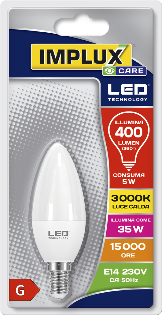 Implux - Lampadina LED LCC435