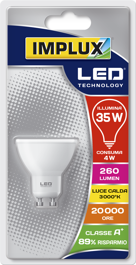 Implux - Lampadina LED LCFG1035