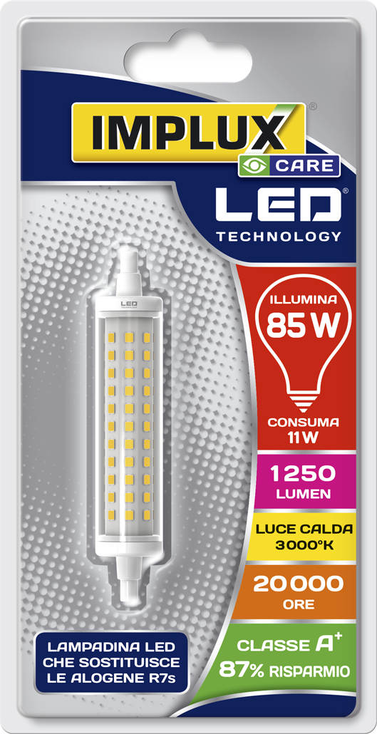 Implux - Lampadina LED LCR7S11885