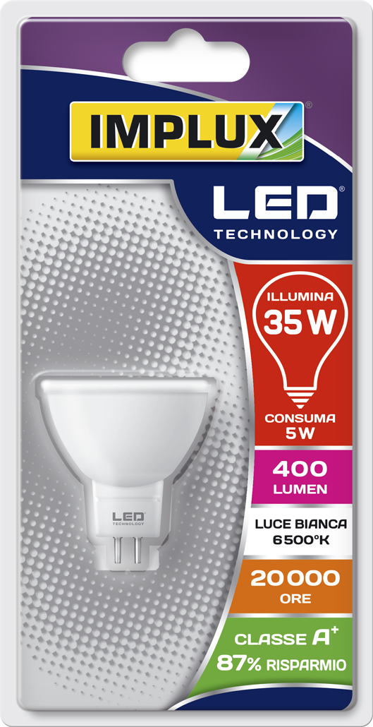 Implux - Lampadina LED LFFG5335