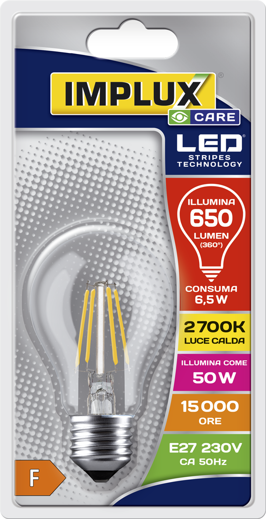 Implux - Lampadina LED LS27A60750