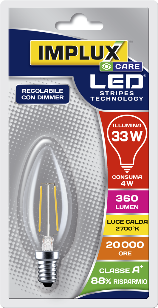 Implux - Lampadina LED LSCC435D