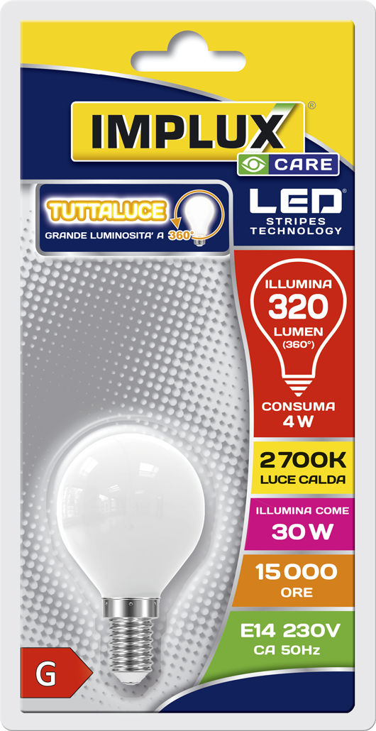 Implux - Lampadina LED LSCG430M