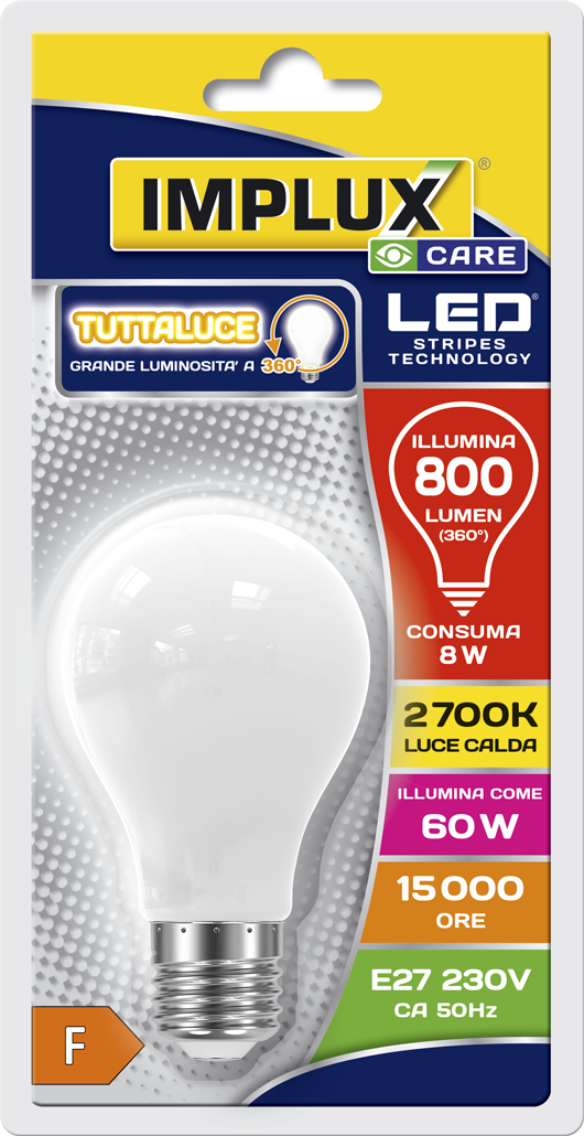 Implux - Lampadina LED LSCG760M