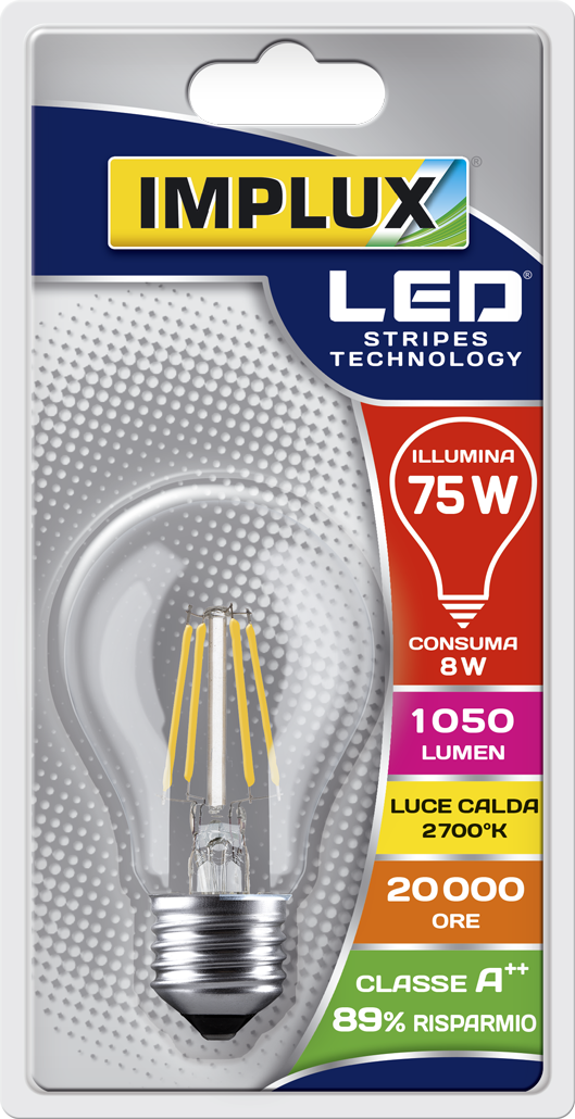 Implux - Lampadina LED LSCG775